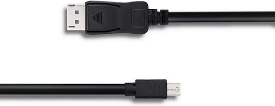 Qoltec Cable DisplayPort male - mini DisplayPort male 1,8m (50434)