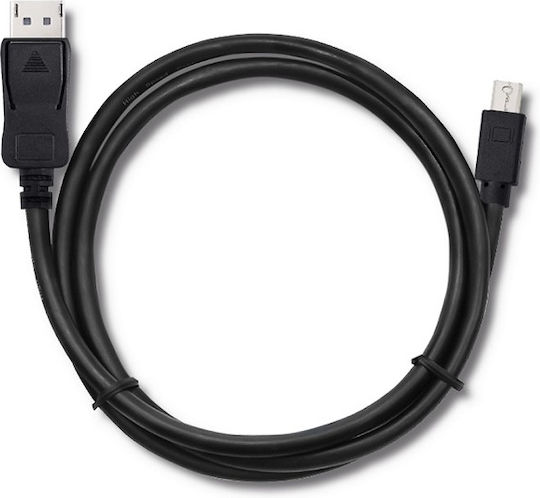 Qoltec Cable DisplayPort male - mini DisplayPort male 1,8m (50434)