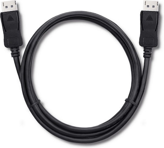 Qoltec Cable DisplayPort male - DisplayPort male 2m Black (50446)