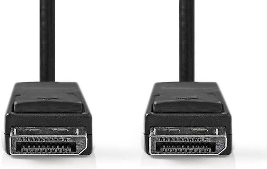 Nedis Cable DisplayPort male - DisplayPort male 2m Black (CCGL37010BK20)