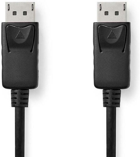 Nedis Cable DisplayPort male - DisplayPort male 2m Black (CCGL37010BK20)