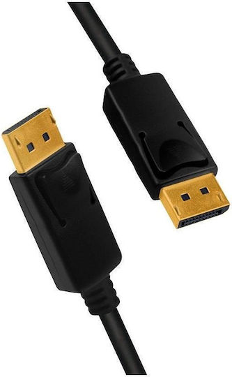 Techly Cable DisplayPort male - DisplayPort male 2m Black (109276)