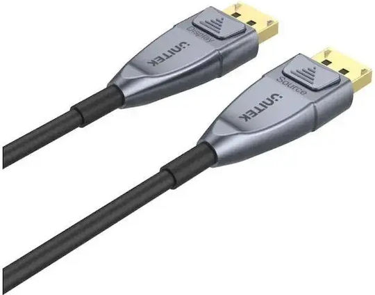 Unitek DisplayPort DisplayPort Cable 15m Gray C1617gy