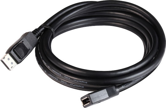 Club3D DisplayPort Cable DisplayPort Male - DisplayPort Female 3m Black (CAC-1023)