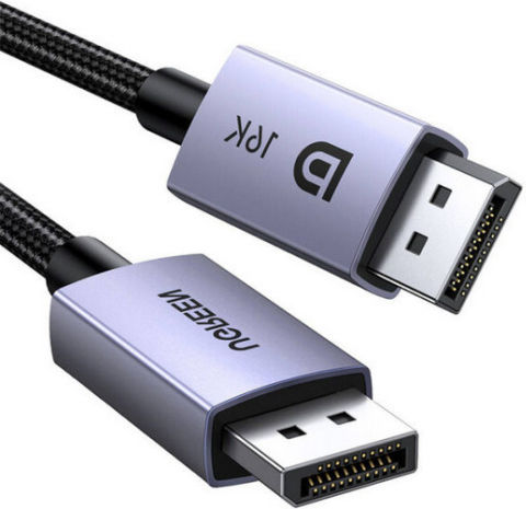 Ugreen Кабел DisplayPort Мъжки - DisplayPort Мъжки 1м Черен 15383