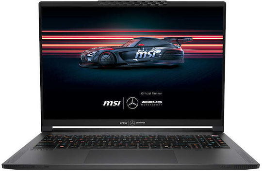 MSI Stealth A16 Ai+ 16" OLED QHD+ 240Hz (Ryzen 9-HX 370/32GB/1TB SSD/W11 Home) (Международна английска клавиатура)