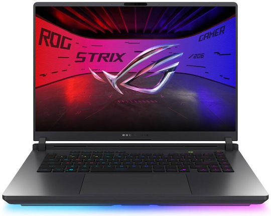 Asus ROG Strix G16 G615LP-TS215 16" QHD+ 300Hz (Ultra 9-275HX/32GB/1TB SSD/GeForce RTX 5070/Без операционна система) Eclipse Gray (Международен английски клавиатура)
