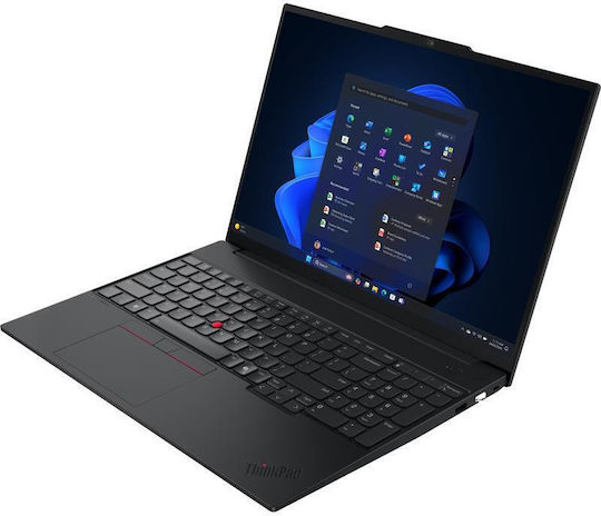 Lenovo ThinkPad E16 Gen 3 (Intel) 16" FHD+ (Ultra 7-258V/32GB/512GB SSD/W11 Pro) (Tastatură International English)