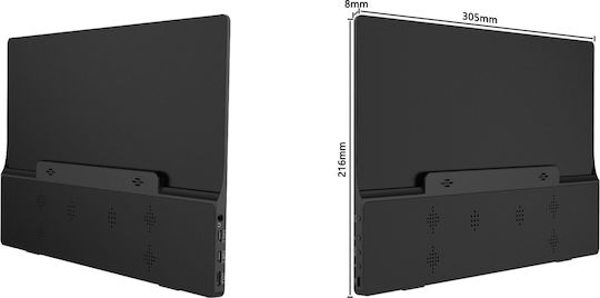 Zeuslap Z13K IPS HDR Portable Monitor 13.5" 3840x2560 with Response Time 4ms GTG