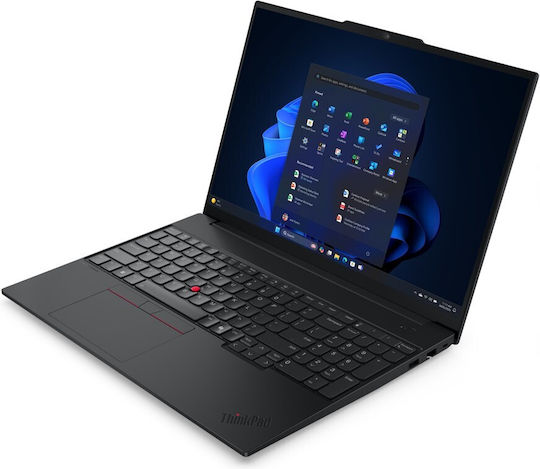 Lenovo ThinkPad E16 Gen 3 (Intel) 16" IPS FHD+ (Ultra 7-255H/16GB/512GB SSD/W11 Pro) (Tastatură US)