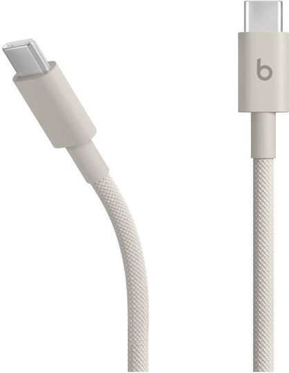 Apple Braided USB 2.0 Cablu USB-C bărbătesc - USB-C Gri 1.5m (MDGD4EE/A)