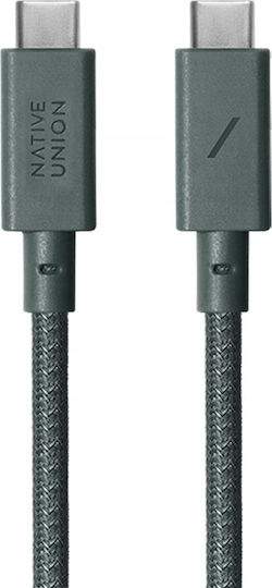 Native Union USB 2.0 Cable USB-C Male - USB-C 240W Green 3m