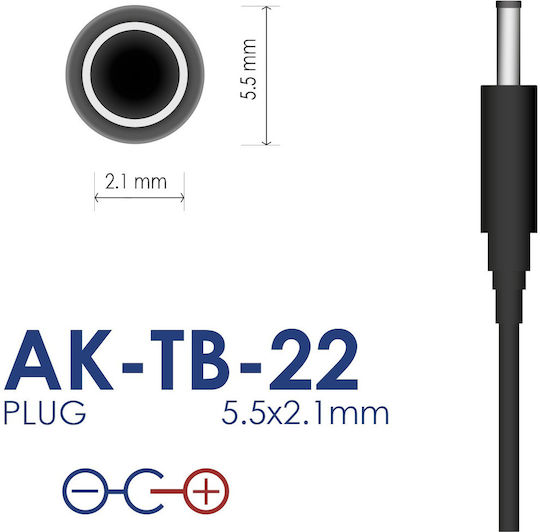Akyga Adaptor Universal De Alimentare 5V 2A Cu Putere 10W (AK-TB-22)