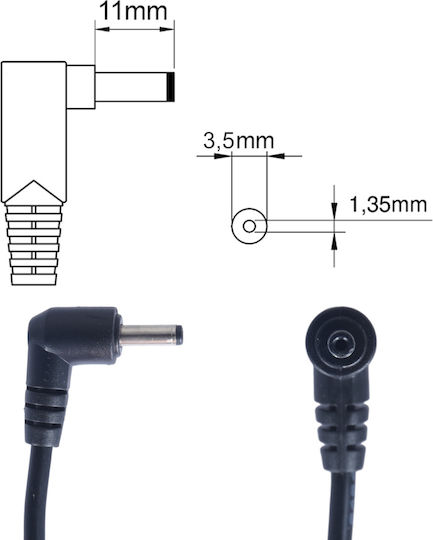 Universal Τροφοδοτικό 5 3A με Ισχύ 15W (60227)