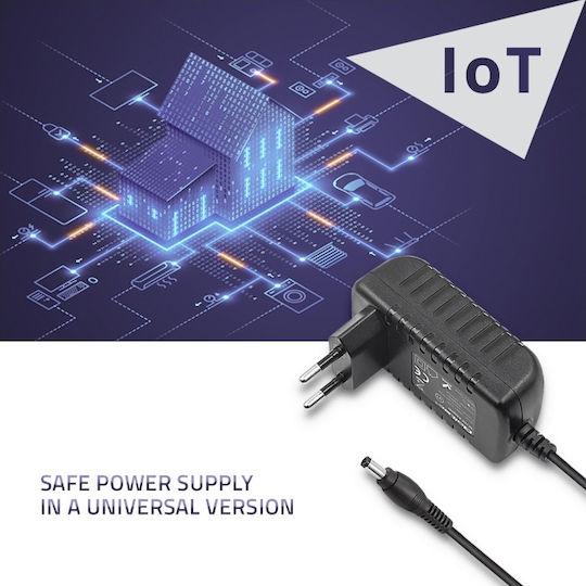 Qoltec Universal Τροφοδοτικό 9V 2A με Ισχύ 18W (51113)