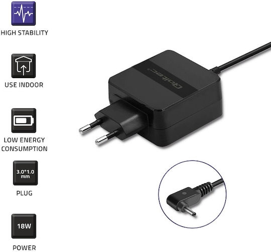 Qoltec Universal Τροφοδοτικό 12V 5A με Ισχύ 60W (51752)