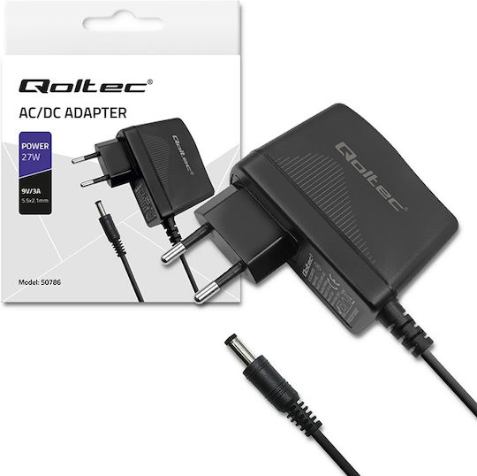 Qoltec Universal Power Adapter 9V 3A with Power 27W (50786)