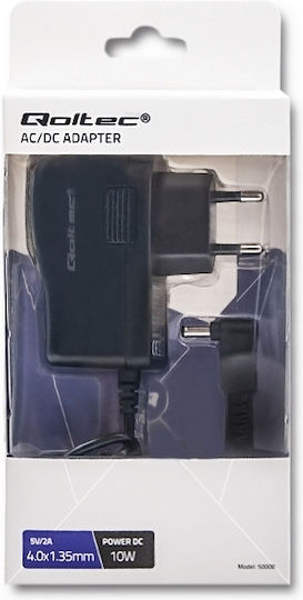 Qoltec Универсално Захранващо Блокче 5 2A с Мощност 10W (50008)