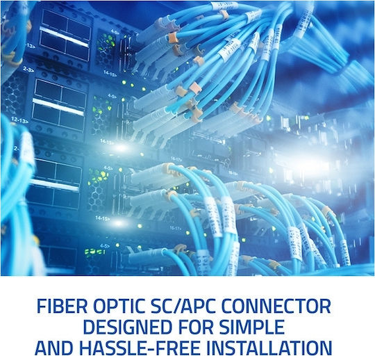 Qoltec Sc Apc Fiberoptikanschlüsse Singlemode 0,9 mm