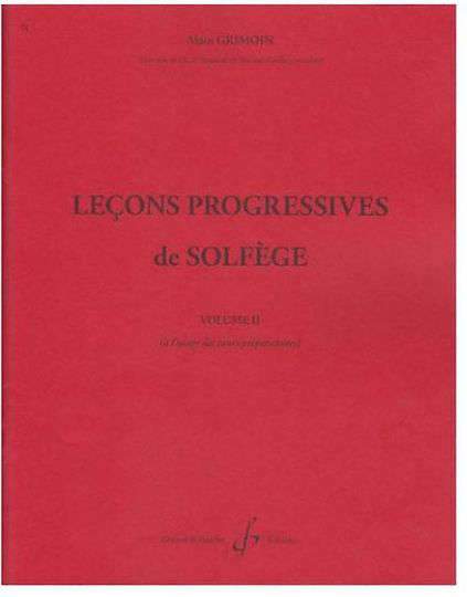 Gerard Billaudot Lecons Progressives de Solfege Vol.2 за Глас