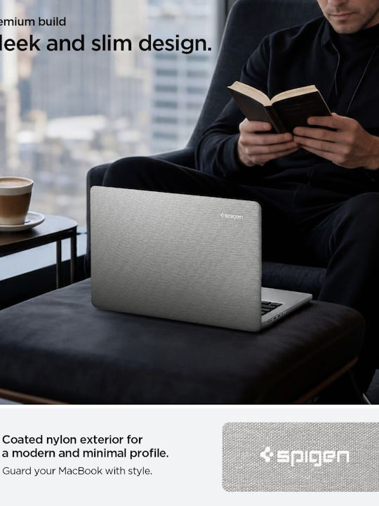 Spigen Urban Θήκη για Laptop σε Γκρι χρώμα