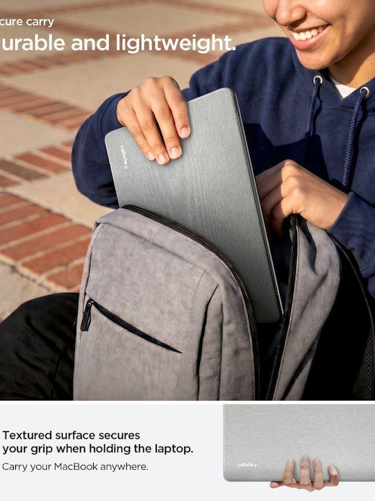 Spigen Urban Θήκη για Laptop 15" σε Γκρι χρώμα
