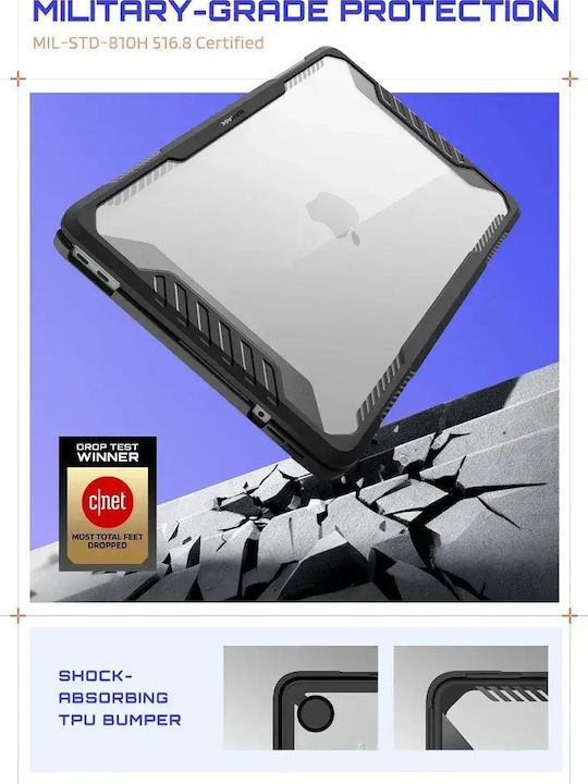 Supcase Case for 13" Laptop in Black Colour