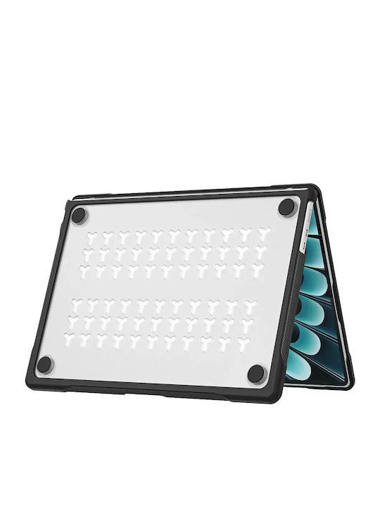 Tech-Protect Θήκη για Laptop MacBook Air 13 M2-M5 σε Μαύρο χρώμα