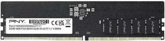 PNY DDR5 with 1x8GB Module and 4800 Speed for Desktop