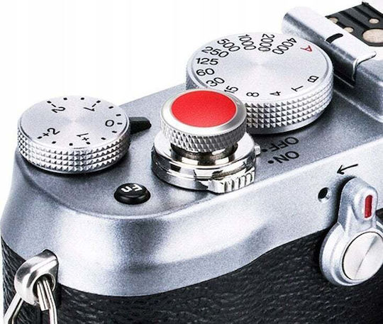 JJC Deluxe Soft Release Button Red Camera Accessory