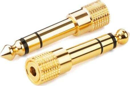Mozos Converter 6.3mm female to 3.5mm female Gold 1pcs MA6335