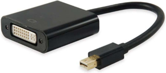 Equip Конвертор mini DisplayPort мъжки към mini DisplayPort женски Сив 1бр 133433