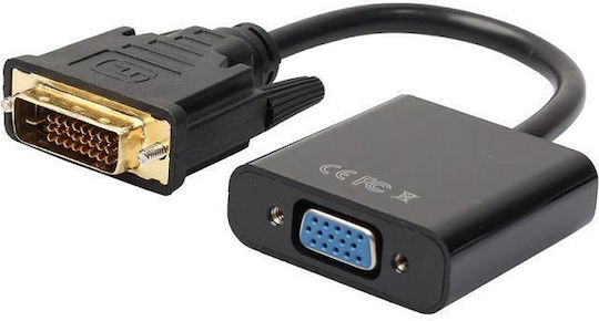 Akyga Convertor VGA Feminin La DVI-I Masculin 1 Bucată AK-AD-50