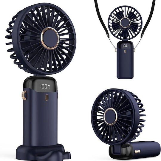 Handgeführter Ventilator Elektrisch Blau QS-04820