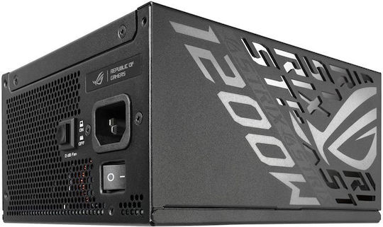 Asus ROG Strix Platinum (ROG Equalizer) 1200W Черен Захранващ Блок За Компютър Full Modular 80 Plus Platinum