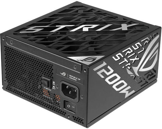 Asus ROG Strix Platinum (ROG Equalizer) 1200W Черен Захранващ Блок За Компютър Full Modular 80 Plus Platinum