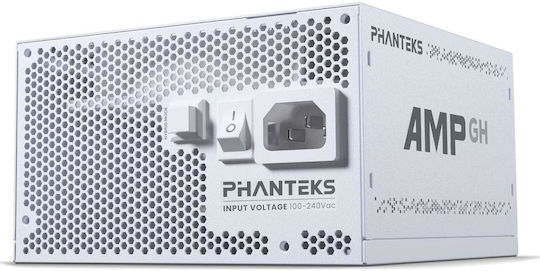 Phanteks 850W White Computer Power Supply Full Modular 80 Plus Gold (PH-P850GH_WT01_EU)