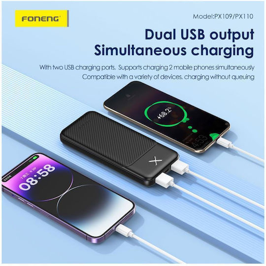 Foneng Bumblebee Geflochten USB-A zu Lightning Kabel 10W Gold 1m (FOCABBL)