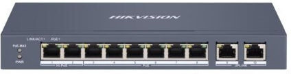 Hikvision DS-3E1310HP-EI(B) Managed L2 PoE++ Switch με 8 Θύρες Ethernet