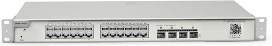 Ruijie RG-NBS5200-24GT4XS Managed L2 Switch with 24 Gigabit (1Gbps) Ethernet Ports and 4 SFP Ports