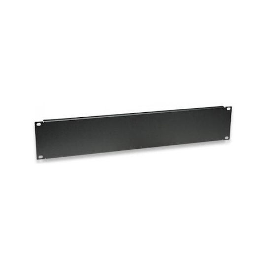 Techly 2u Cover Panel 19-inch Black Rack Cabinete I-case Blank-2-bk