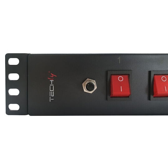 Techly Rack Power Strip NET-PRA-TEH-032 1pcs