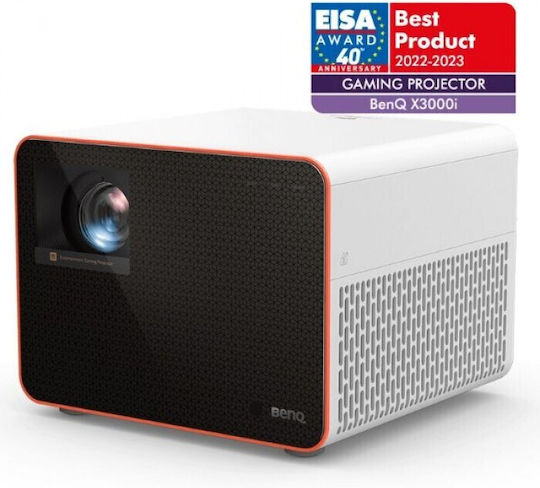 BenQ X3000i 9H.JPD77.17E Mini 3D Proiector DLP 4K Ultra HD LED cu Wi-Fi și Difuzoare Incorporate Alb