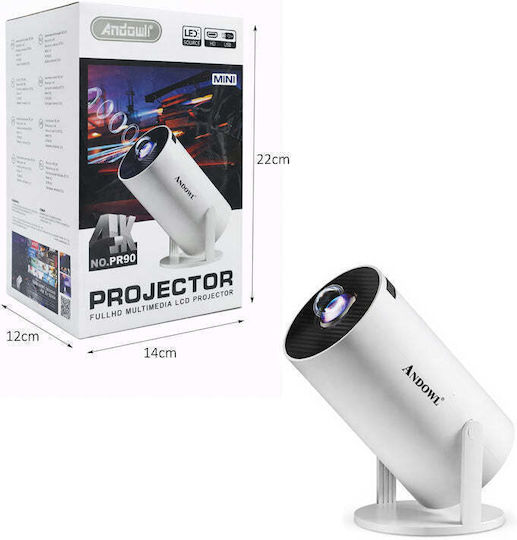 Andowl PR90 fl-169006 Mini Projektor LCD LED-Lampe