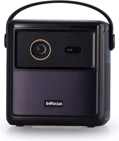 InFocus Crusader Challenger IN3008SL Mini Projector DLP Full HD Λάμπας LED με Wi-Fi και Ενσωματωμένα Ηχεία