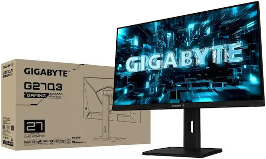 Gigabyte G27Q3 IPS Monitor 27" QHD 2560x1440 320Hz με Χρόνο Απόκρισης 1ms GTG