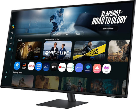 Samsung M7 M70F VA HDR Монитор 43" 4K 3840x2160 с Време за Реакция 4мс GTG