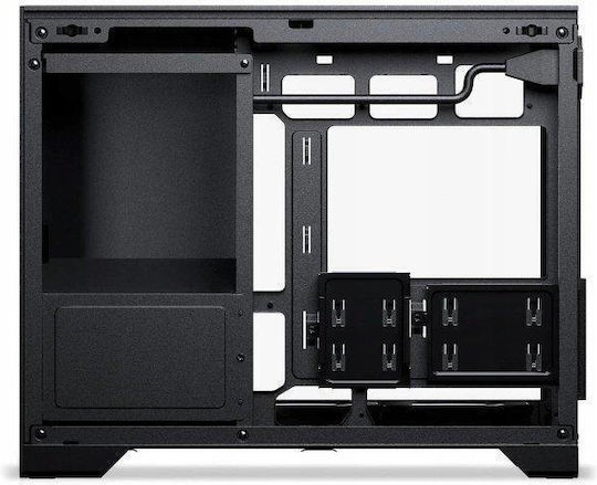 Phanteks XT V3 Геймърско бюро Мини кула Компютърна кутия със страничен прозорец Черен
