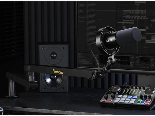 Maono PD300X Δυναμικό Microphone XLR / USB Shock Mounted Journalistic