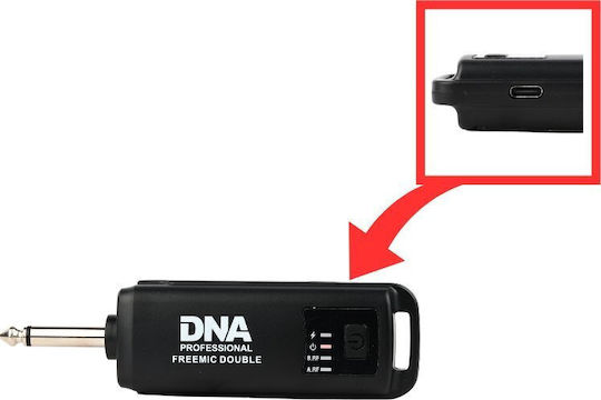 DNA DNA FREEMIC DOUBLE Seturi Wireless Microfon De mână pentru Vocale